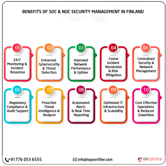 SOC and NOC Service in finland